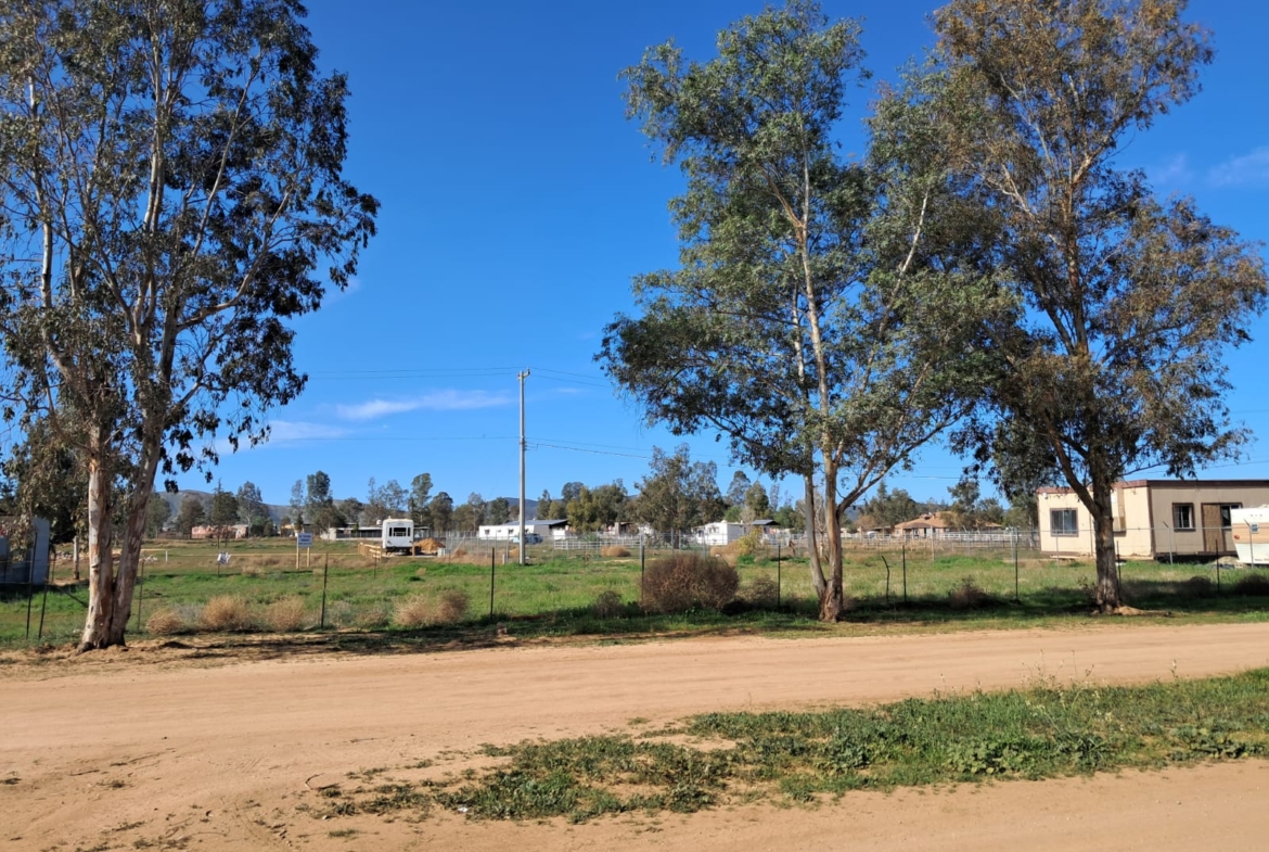 Venta Terreno Rustico Campestre en desarrollo los Casian en Ojos Negros Ensenada BC en la Ruta del Queso