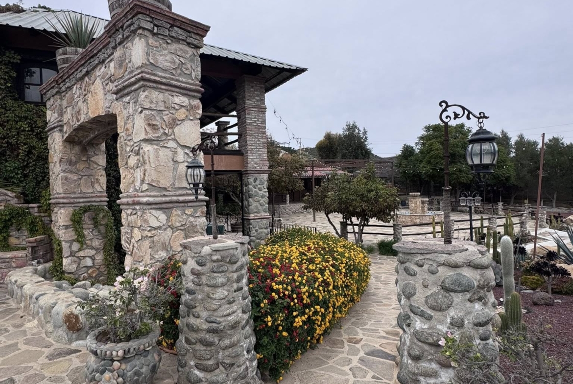 HACIENDA EN VENTA / VALLE DE GUADALUPE