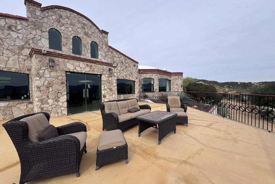 HACIENDA EN VENTA / VALLE DE GUADALUPE