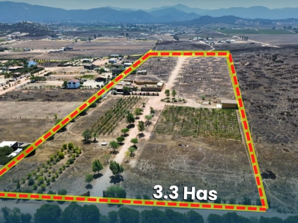 RANCHO EN VENTA EN VALLE DE GUADALUPE