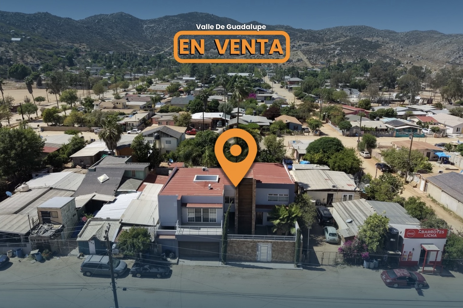CASA EN VENTA EN VALLE DE GUADALUPE