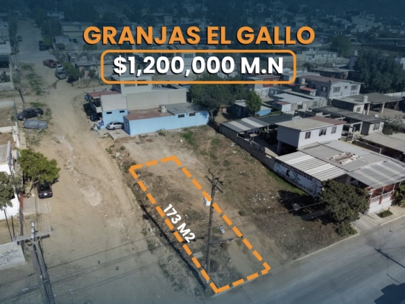 TERRENO EN VENTA EN GRANJAS EL GALLO