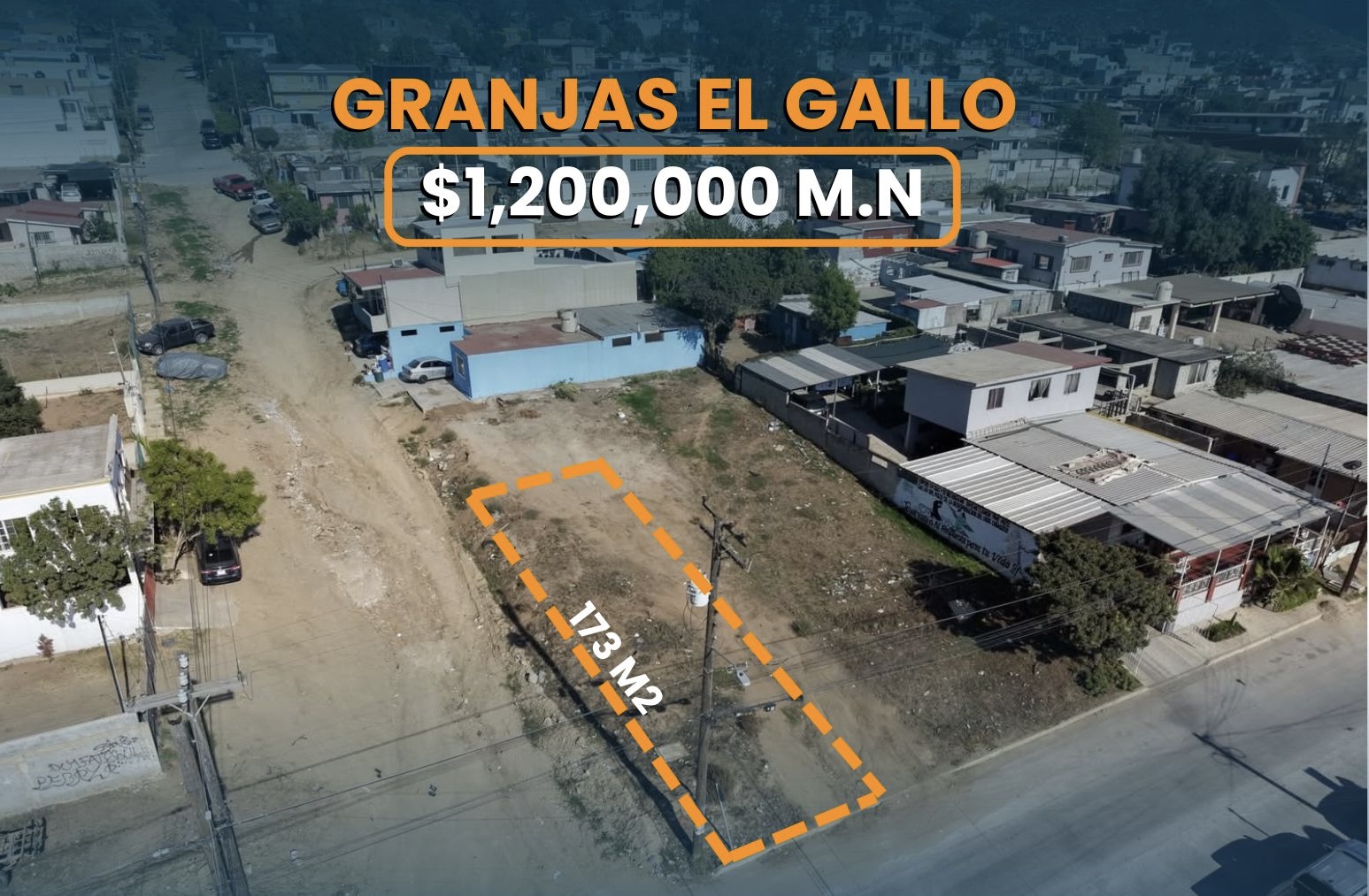 TERRENO EN VENTA EN GRANJAS EL GALLO