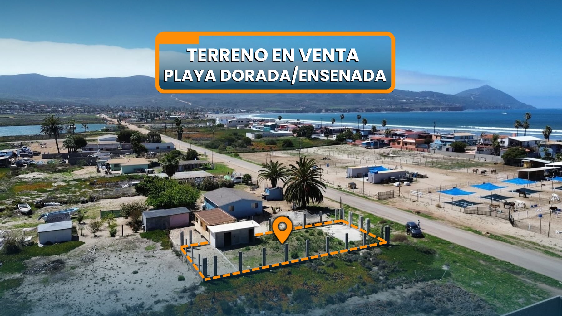 TERRENO EN VENTA EN LA JOYA, CABO PUNTA BANDA