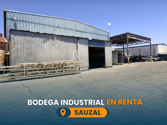 BODEGA INDUSTRIAL EN RENTA EN SAUZAL